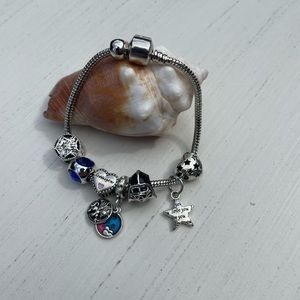 Galaxy charm bracelet